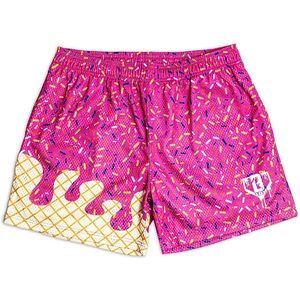 Pink Sprinkle Ice Cream Shorts